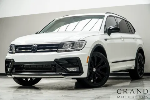 White 2020 Volkswagen Tiguan 2.0T SE R-Line Black for sale in Kennesaw, GA