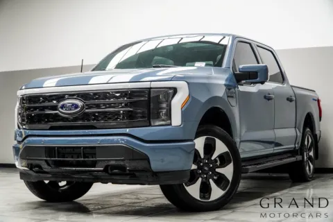 Gray 2023 Ford F-150 Lightning Platinum for sale in Kennesaw, GA