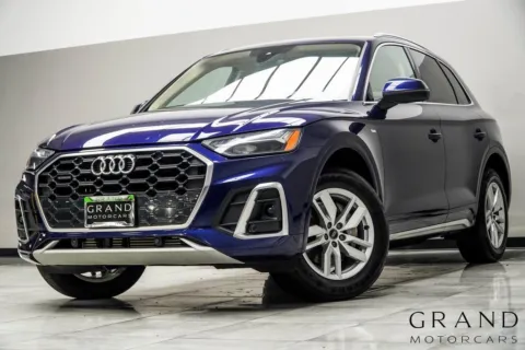 Blue 2022 Audi Q5 45 S line Premium for sale in Kennesaw, GA