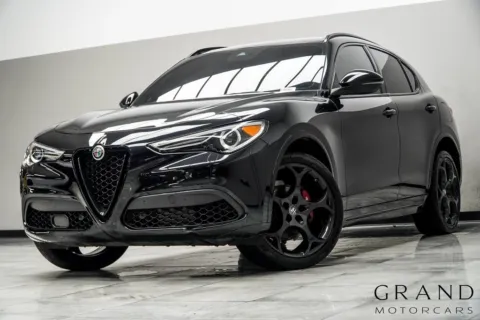 Black 2022 Alfa Romeo Stelvio Veloce for sale in Kennesaw, GA