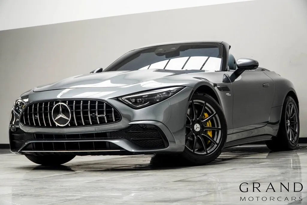 Gray 2024 Mercedes-Benz SL-Class SL 43 AMG for sale in Kennesaw, GA
