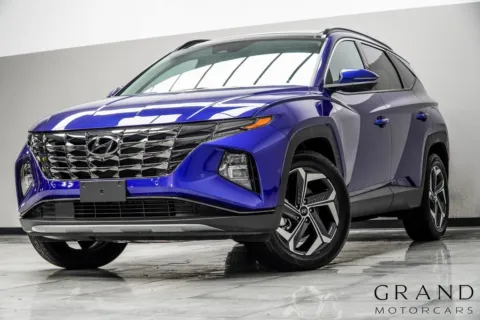 Blue 2024 Hyundai Tucson Limited for sale in Kennesaw, GA