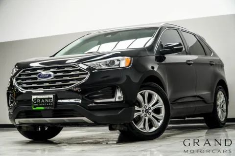 Black 2019 Ford Edge Titanium for sale in Kennesaw, GA