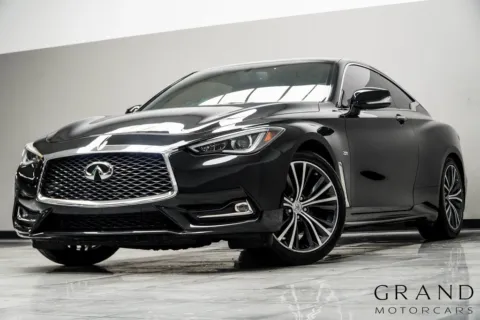 Black 2017 INFINITI Q60 2.0t Premium for sale in Kennesaw, GA