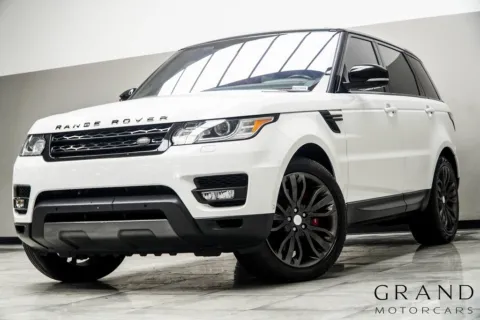White 2017 Land Rover Range Rover Sport 5.0L V8 Supercharged for sale in Kennesaw, GA