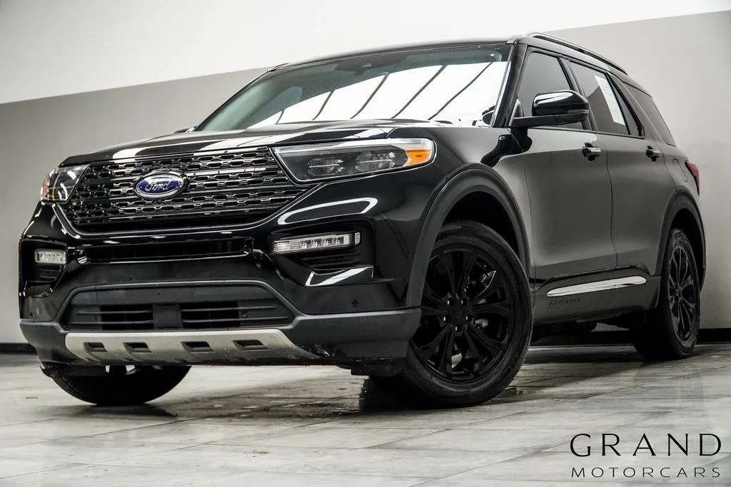 Black 2022 Ford Explorer Limited for sale in Kennesaw, GA