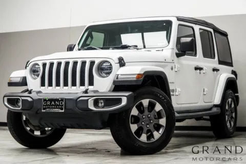 White 2019 Jeep Wrangler Unlimited Sahara for sale in Kennesaw, GA