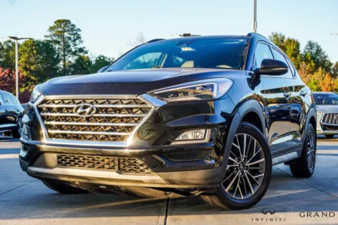 Black 2021 Hyundai Tucson Ultimate for sale in Macon, GA