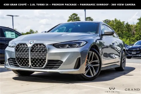 Silver 2024 BMW 4 Series 430i Gran Coupe for sale in Macon, GA