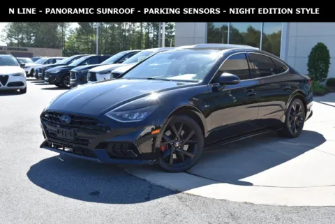 Black 2022 Hyundai Sonata N Line for sale in Macon, GA