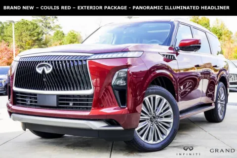 Red 2026 INFINITI QX80 LUXE for sale in Macon, GA