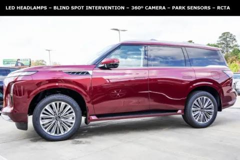 Photos of 2026 INFINITI QX80 LUXE for sale in Macon, GA at Grand Infiniti of Macon