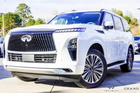 White 2026 INFINITI QX80 LUXE for sale in Macon, GA