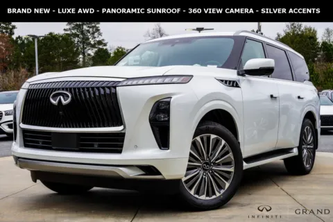 White 2026 INFINITI QX80 LUXE for sale in Macon, GA