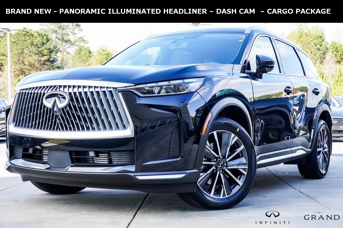 Black 2026 INFINITI QX60 LUXE for sale in Macon, GA