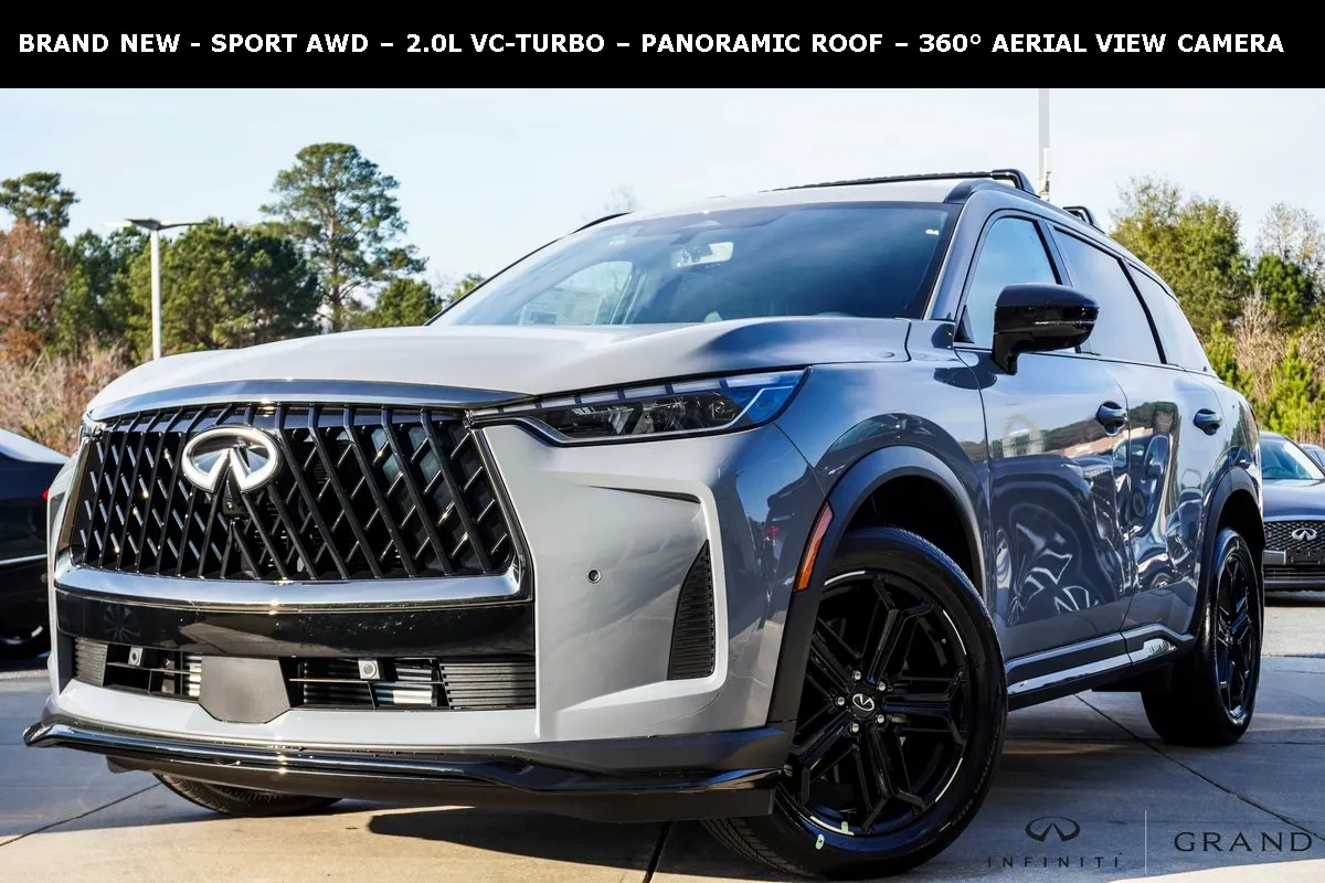 Gray 2026 INFINITI QX60 SPORT for sale in Macon, GA