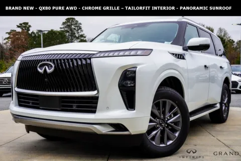 White 2026 INFINITI QX80 PURE for sale in Macon, GA