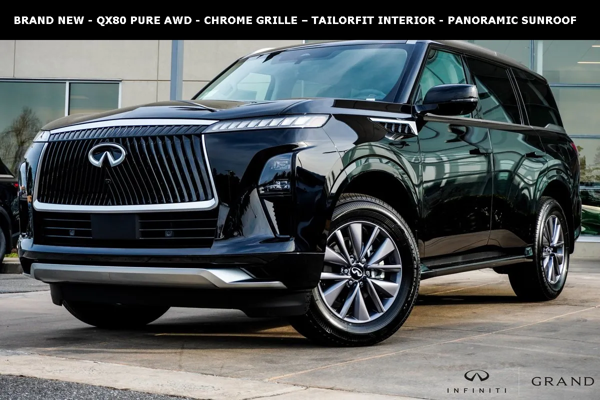 Black 2026 INFINITI QX80 PURE for sale in Macon, GA