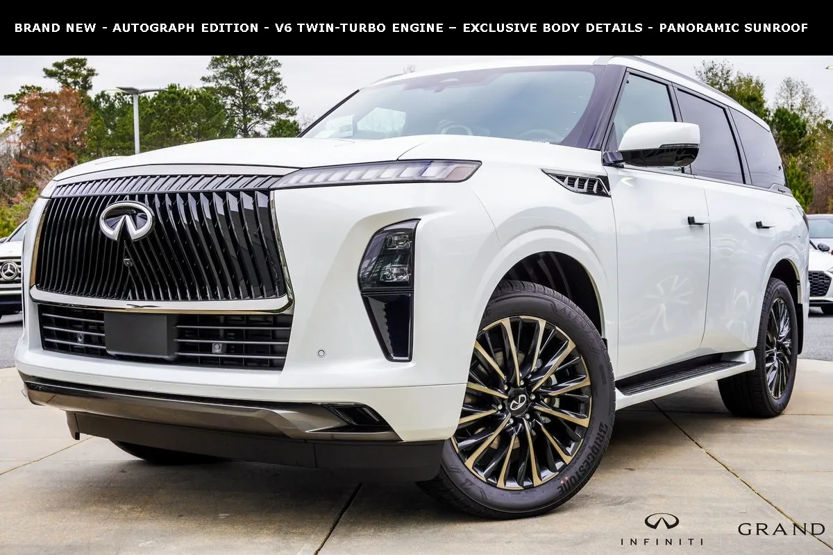 White 2026 INFINITI QX80 AUTOGRAPH for sale in Macon, GA