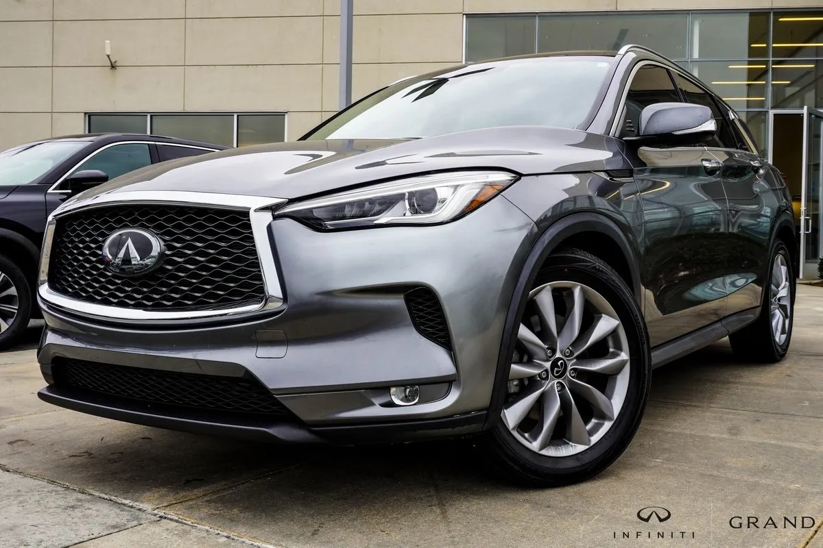 Gray 2021 INFINITI QX50 LUXE for sale in Macon, GA