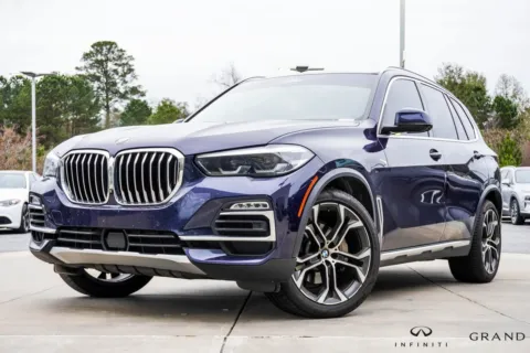 Blue 2019 BMW X5 xDrive40i for sale in Macon, GA