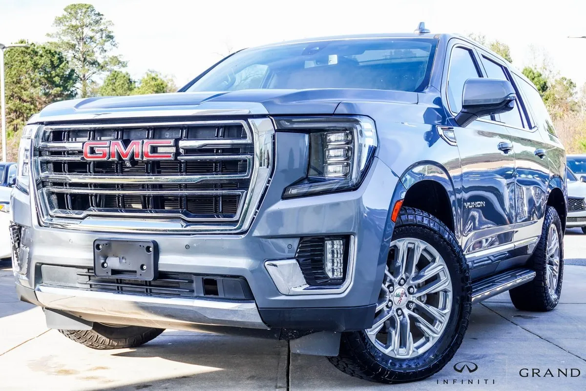 Gray 2021 GMC Yukon SLT for sale in Macon, GA
