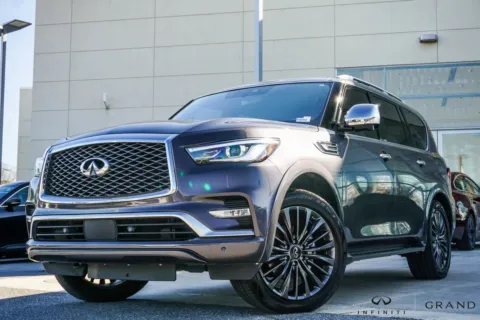 Gray 2023 INFINITI QX80 Sensory for sale in Macon, GA