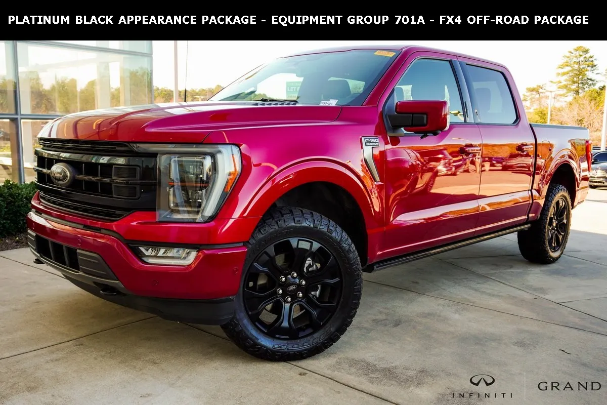 Red 2023 Ford F-150 Platinum for sale in Macon, GA