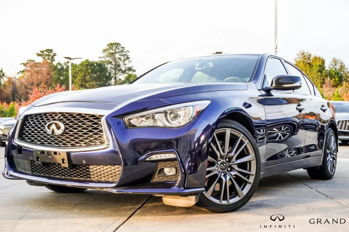 Blue 2022 INFINITI Q50 Red Sport 400 for sale in Macon, GA