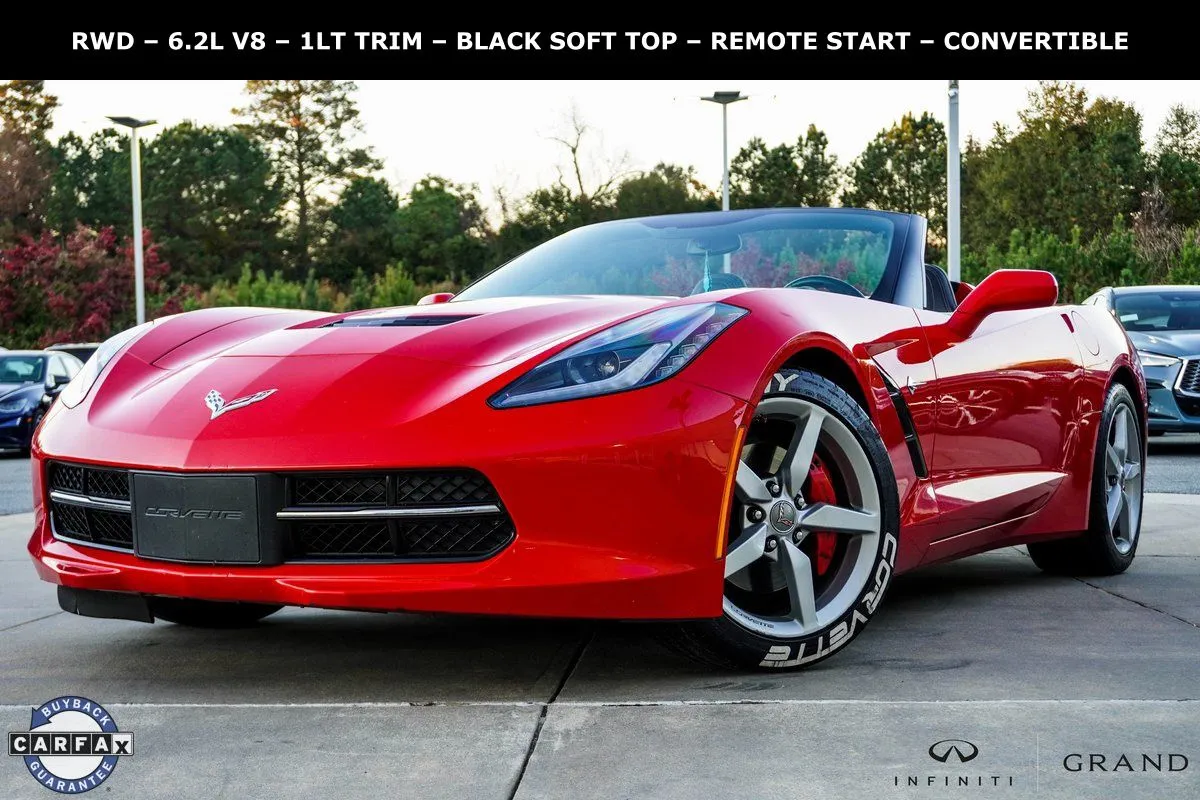 Red 2014 Chevrolet Corvette Stingray for sale in Macon, GA