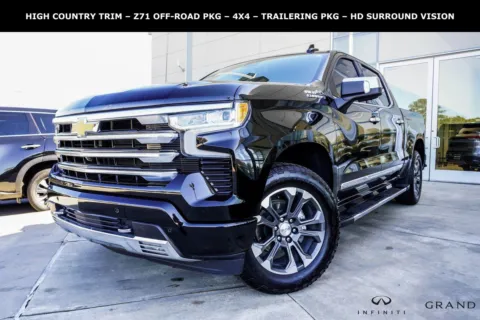 Black 2023 Chevrolet Silverado 1500 High Country for sale in Macon, GA