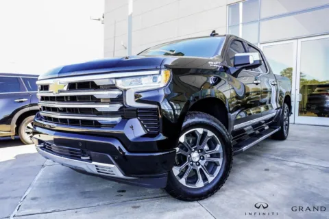 Black 2023 Chevrolet Silverado 1500 High Country for sale in Macon, GA