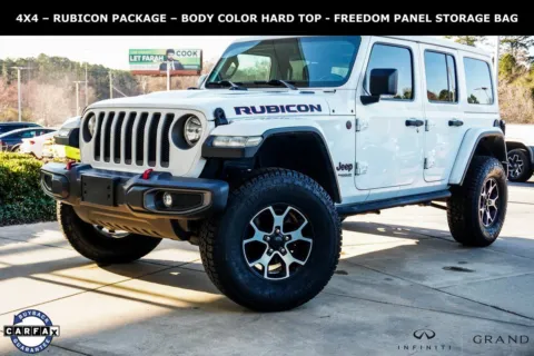 White 2020 Jeep Wrangler Unlimited Rubicon for sale in Macon, GA