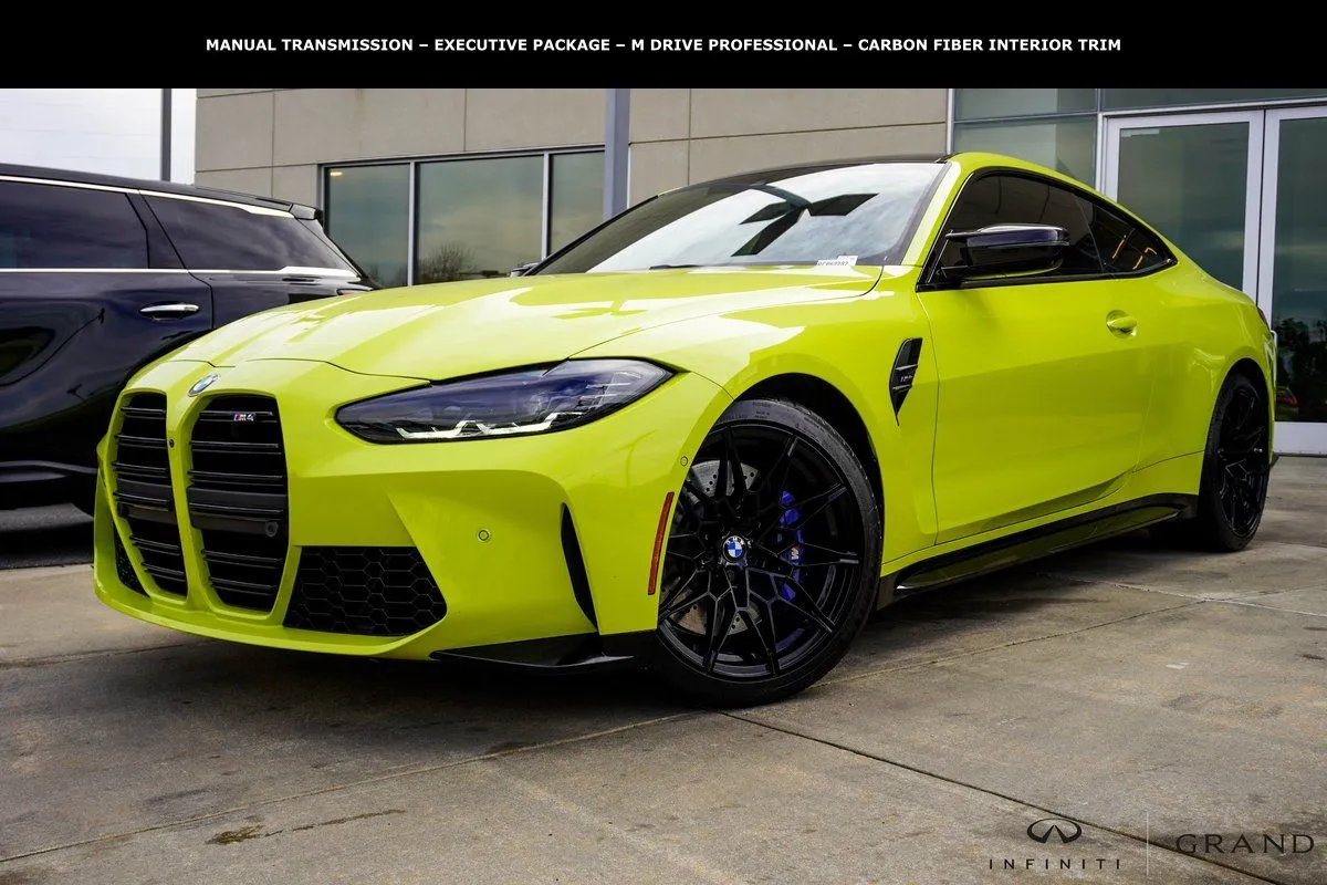 Yellow 2024 BMW M4 for sale in Macon, GA