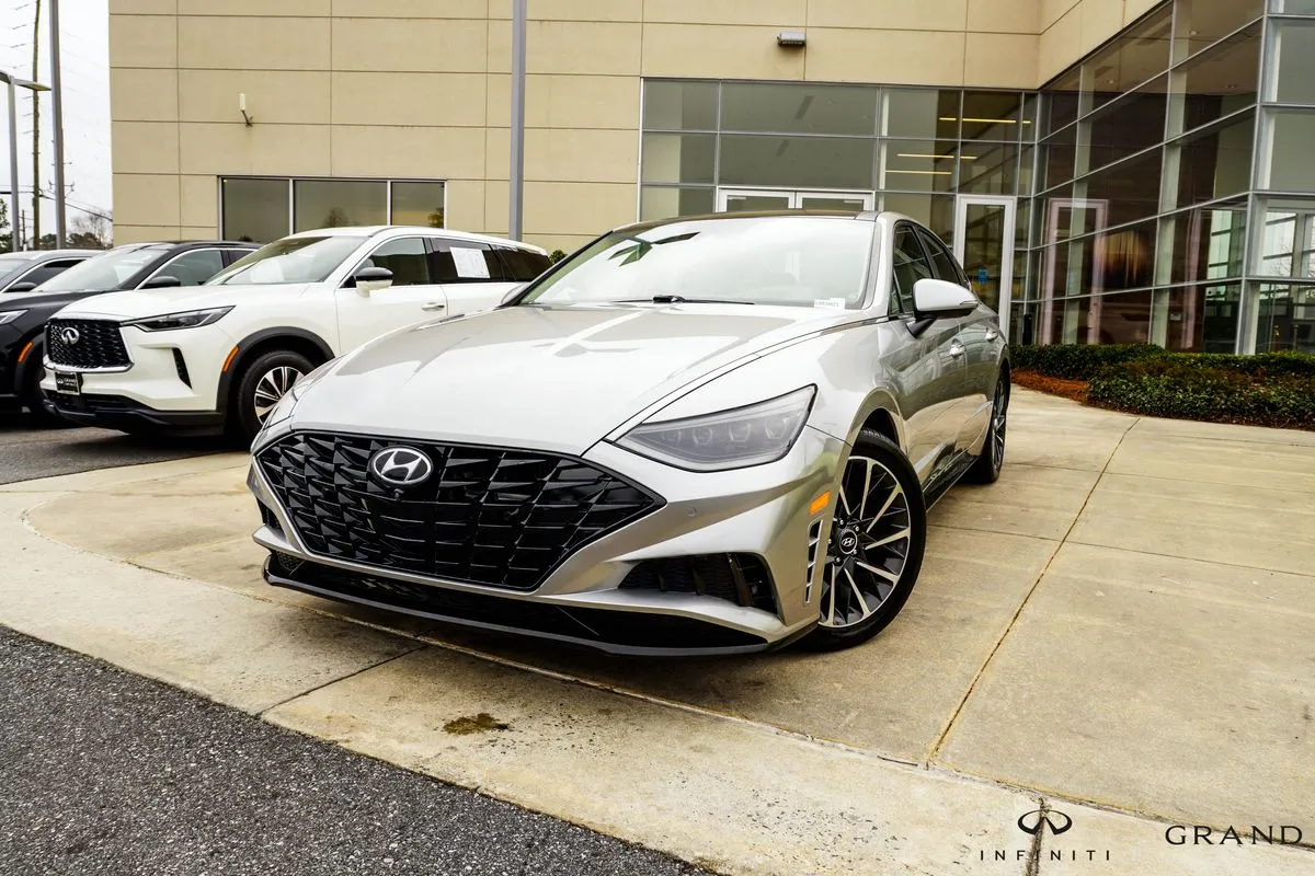 Silver 2020 Hyundai Sonata Limited for sale in Macon, GA