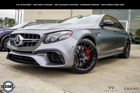 Black 2018 Mercedes-Benz E-Class E 63 S AMG for sale in Macon, GA
