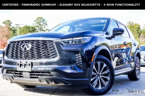 Black 2023 INFINITI QX60 PURE for sale in Macon, GA