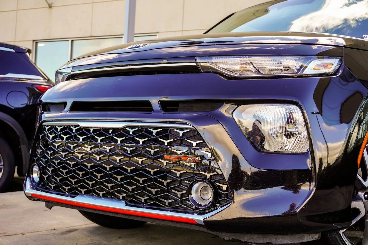 Used 2021 Kia Soul GT-Line with VIN KNDJ63AU9M7144780 for sale in Canton, GA