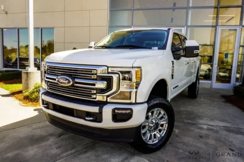 White 2021 Ford F-250SD Limited for sale in Macon, GA