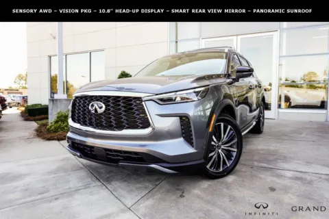 Gray 2023 INFINITI QX60 Sensory for sale in Macon, GA