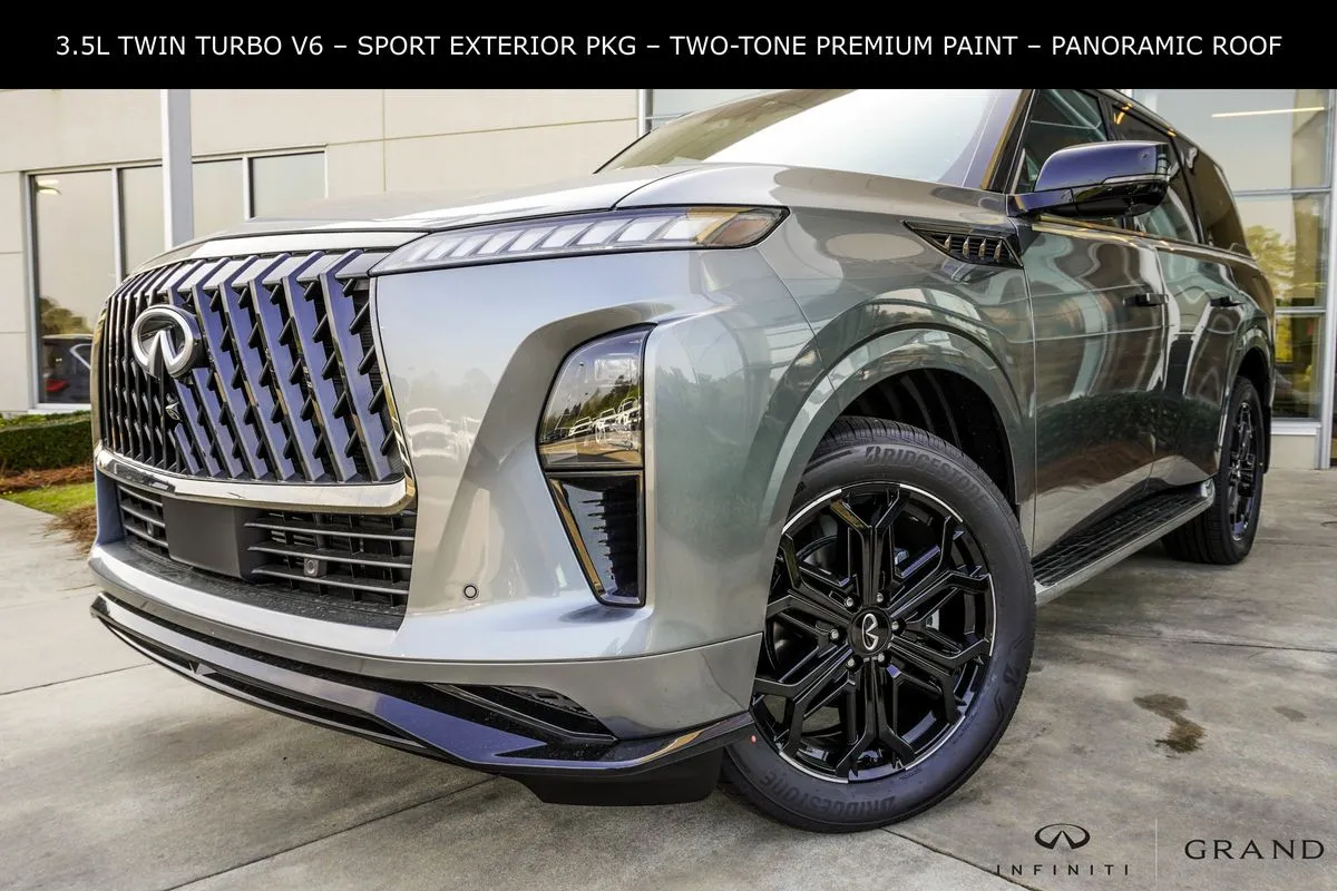 Silver 2026 INFINITI QX80 SPORT for sale in Macon, GA