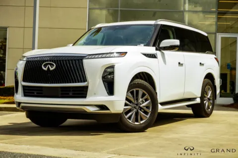 White 2026 INFINITI QX80 PURE for sale in Macon, GA