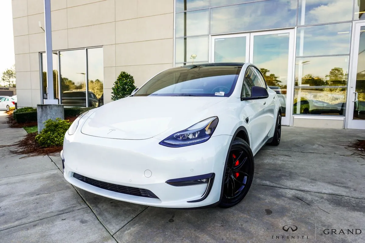White 2021 Tesla Model Y Performance for sale in Macon, GA