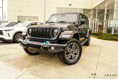 Black 2024 Jeep Wrangler High Altitude 4xe for sale in Macon, GA