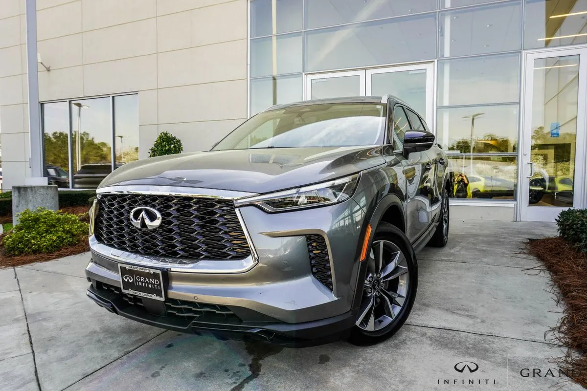 Gray 2023 INFINITI QX60 LUXE for sale in Macon, GA