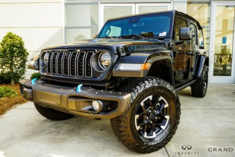 Black 2024 Jeep Wrangler Rubicon X 4xe for sale in Macon, GA