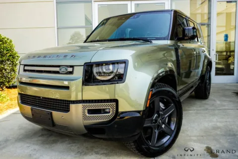 Green 2021 Land Rover Defender 110 X-Dynamic HSE for sale in Macon, GA