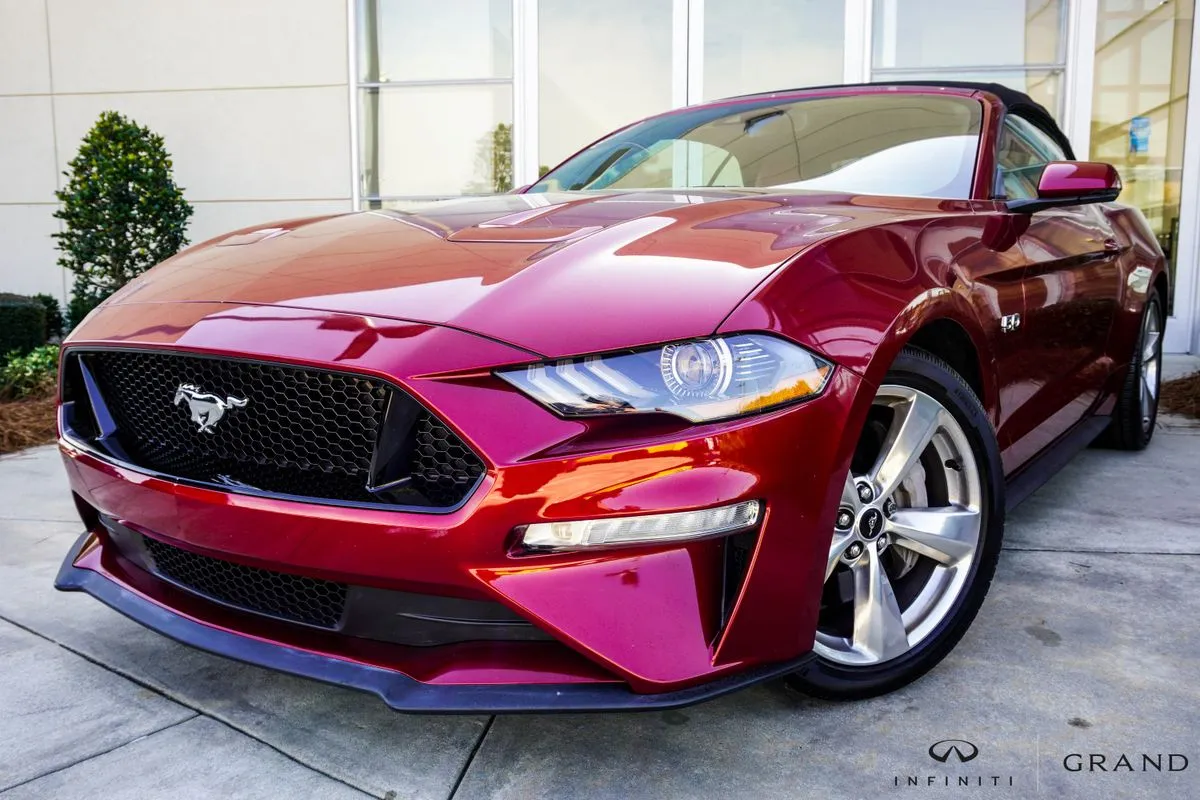 Red 2019 Ford Mustang GT Premium for sale in Macon, GA