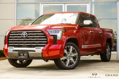 Red 2023 Toyota Tundra Hybrid Capstone for sale in Macon, GA