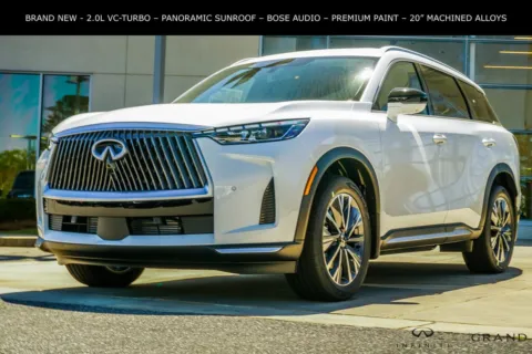White 2026 INFINITI QX60 LUXE for sale in Macon, GA